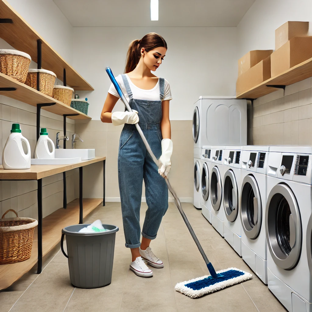 Laundry Room and Office Cleaning Services in Apartment Complexes